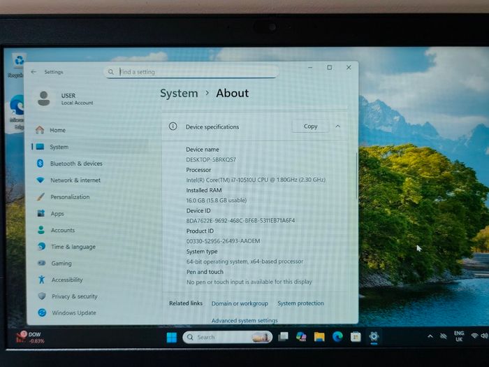 Lenovo ThinkPad L14 Gen 1 Intel i7 10th Gen | 16GB RAM | 256GB SSD | Windows 11 | Office 2021