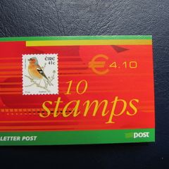 Stamp Booklet 2002,Difinitive Stamps..Irish Bird Series.