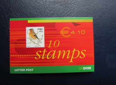 Stamp Booklet 2002,Difinitive Stamps..Irish Bird Series.