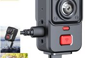 2K HD Dual Front and Rear Camera Motorcycle Motorbike Bike Helment Handlebar DVR WiFi Waterproof IP66 Single lens Loop Recording Cam Video Recorder Mountain Bicycle Motor