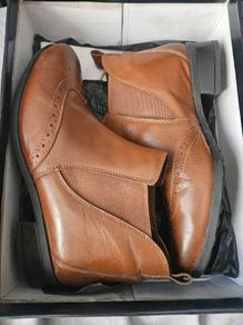 Size 6 Tan wider fit boots