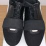 Black/White Balenciaga Race Runner Shoes Image 7