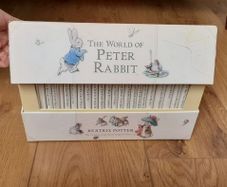 Peter Rabbit book collection in box - number 5 missing