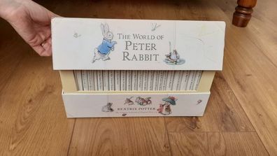 Peter Rabbit book collection in box - number 5 missing