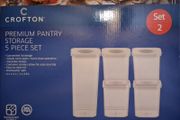 Crofton premium pantry storage 5-piece set