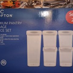 Crofton premium pantry storage 5-piece set