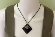 geometric necklace