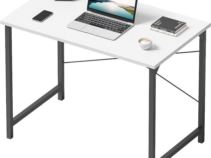 FREE 3 DAY SHIPPING Computer Desk 80x40 cm Home Office Laptop Desk Study Writing Table, Modern Simple Style, White