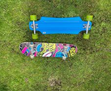 skateboards