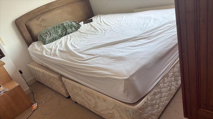 Free 5ft bed, mattress and headboard  - need gone asap