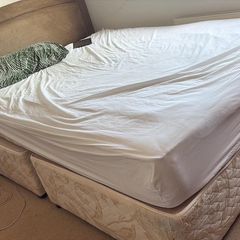 Free 5ft bed, mattress and headboard  - need gone asap