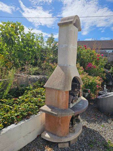 Bushbeck Masonry Barbecue Fireplace