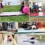 Inflatable Tumble Track Gymnastic Mat 6.6ft 10ft 13ft 16ft 4/8 Inch Thickness Mats with Air Pump for Gym/Yoga/Dance/Water Fun Image 5