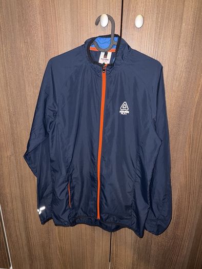 Azzurri Run Navy Blue Lightweight Running Windbreaker Jacket