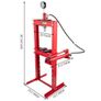 Hydraulic Shop Press 12t Heavy Duty Steel Plates With Pump And Manometer (FREE SHIPPING) Image 8