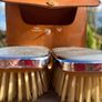 Vintage grooming  brush in Hide case Image 7