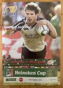 2005 Leinster v Bourgoin - Heineken Cup Programme