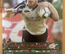 2005 Leinster v Bourgoin - Heineken Cup Programme