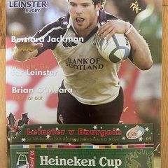 2005 Leinster v Bourgoin - Heineken Cup Programme