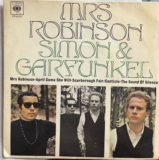 Simon & Garfunkel 7 inch picture sleeve EP in good condition