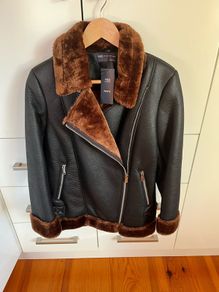 Brand new M&S women's shearling jacket