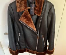 Brand new M&S women's shearling jacket