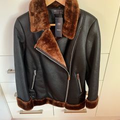 Brand new M&S women's shearling jacket