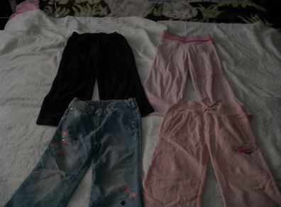 selection of trousers