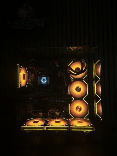 Brand New! Brookwood Tech Gaming PC BUILD! RTX5070/Ryzen 7800X3D/32GB DDR5/1Tb