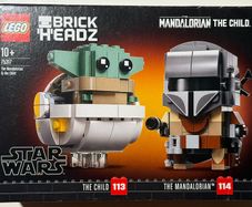 Lego BrickHeadz The Mandalorian & The Child 75317