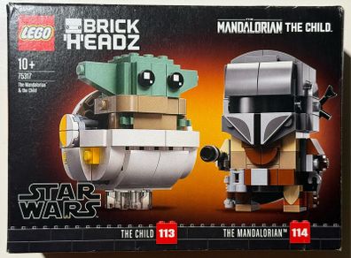Lego BrickHeadz The Mandalorian & The Child 75317