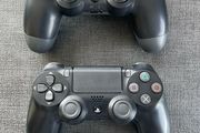 PS4 Controller DualShock 4 V2 Upgraded with TMR HallEffect Joysticks K-Silver J13 PRO+ - Original PlayStation 4