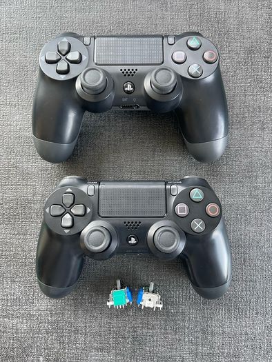 PS4 Controller DualShock 4 V2 Upgraded with TMR HallEffect Joysticks K-Silver J13 PRO+ - Original PlayStation 4