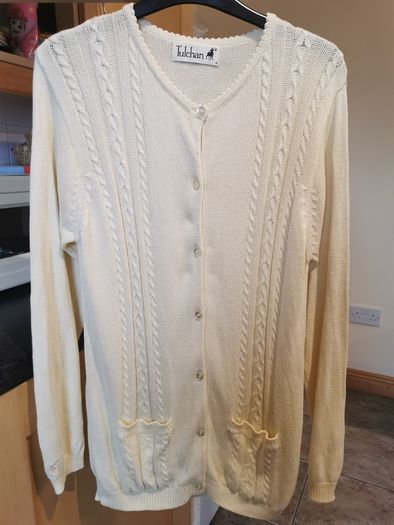 Tulchan 100% cotton cardigan UK 10