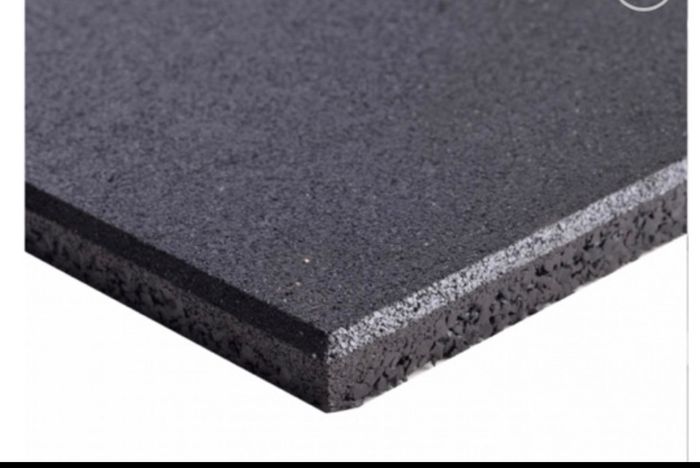 Rubber Gym Flooring Tiles 1m x 1m x 15mm