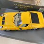 Lamborghini Miura Scale 1/18 Rare Yellow Polistil Defects Image 3