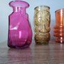 Set of x4 Coloured Glassware/ Vases Image 6