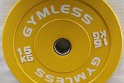 15 kg Olympic Bumper Plates Pair Warehouse Clearance