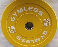 15 kg Olympic Bumper Plates Pair Warehouse Clearance