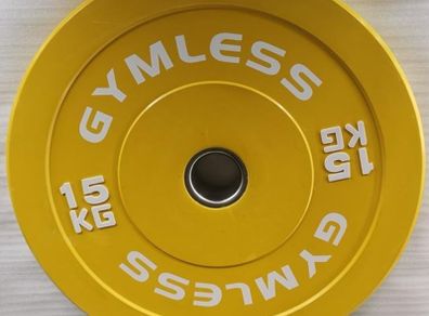 15 kg Olympic Bumper Plates Pair Warehouse Clearance