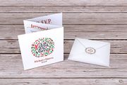Winter/Christmas Trifold Invitation