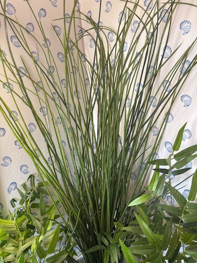 interior fake greenery