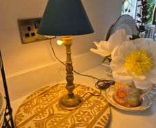 Pretty Vintage Small Table Lamp