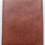 Brand New Fossil Mens Slim Wallet Cognac Brown credit card Image 3