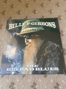 Billy Gibbons The Big Bad Blues Signed Vinyl with certificate