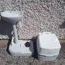 Portable Camping Toilet and Sink Image 2