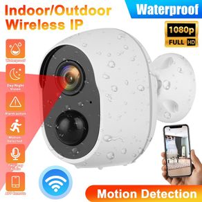 Wireless battery powered camera Motion detection Night Vision