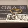 Yellow Gold Plated 2 carat Moissanite Solitaire with Accents Image 6