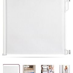 Retractable Baby Gates Unopened (white)