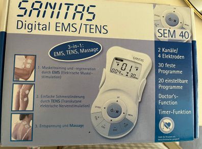 Sanitas 3-in-1 Tens Machine